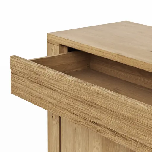 Sideboard Bakersfield - Schublade geschroppt, Asteiche massiv, geölt