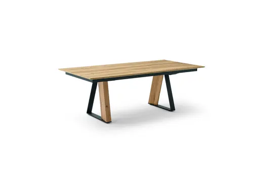 Esstisch - ausziehbar, LB ca. 220x100 cm, Eiche Furnier