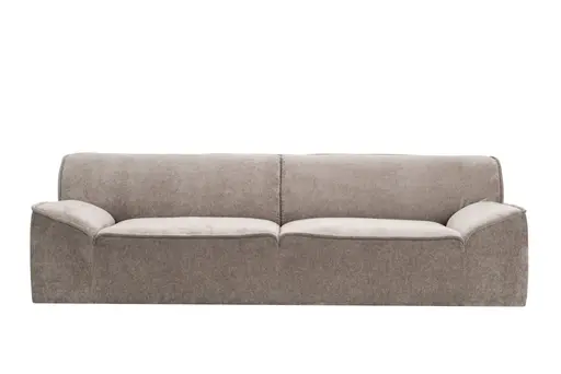 Sofa Quinto - 2-Sitzer, Stoff, Braun