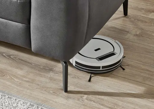 Sofa - 3-Sitzer, Kopfteil verstellbar, Stoff, Graphit