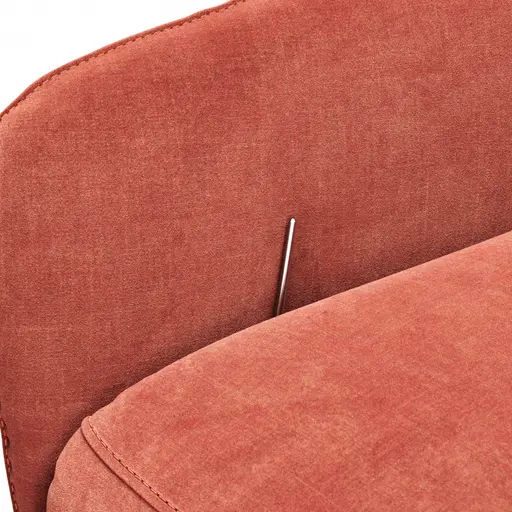 Relaxsessel Clemens - Größe M, inkl. Relaxfunktion, Stoff, Pfirsich