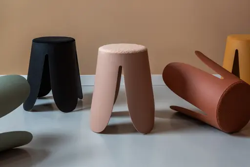 Sitzhocker - HD ca. 46x44 cm, Jade