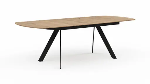 Esstisch Dinner - ausziehbar, LB ca. 180x100 cm, Eiche massiv