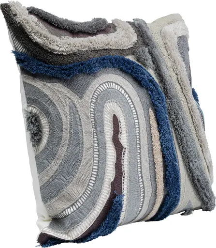 Deko-Kissen - LB ca. 45x45 cm, Grau