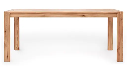 Esstisch Cartago Soft - ausziehbar, LB ca. 180x95 cm, Astbuche massiv, natur geölt