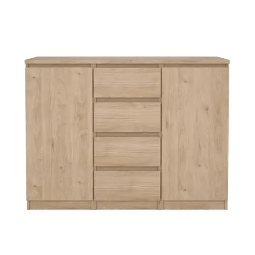 Kommode - B ca. 121 cm, Jackson Hickory Nachbildung