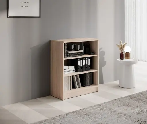 Regal - B ca. 72 cm, Sonoma Eiche Nachbildung