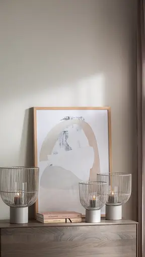 Leinwandbild - BHT ca. 50x70x3 cm, Beige