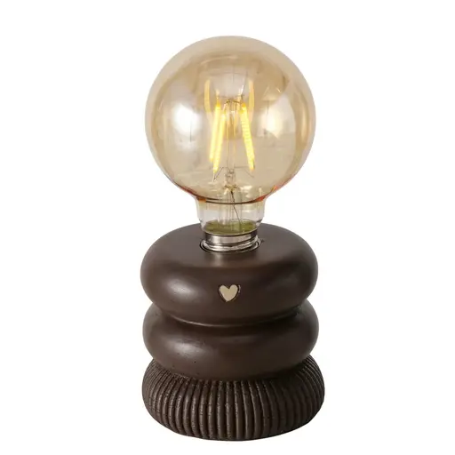LED-Tischleuchte - LBH  ca. 9x9x19 cm 
