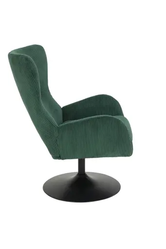 Sessel - drehbar, Stoff, Grün