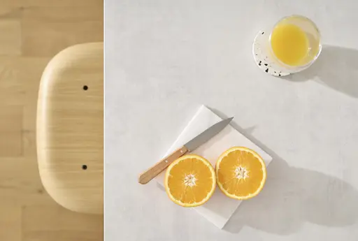 L-Küche 51.230 GL 3 525, holzfarben