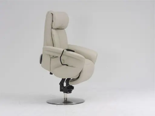 Sessel - Relaxfunktion, Leder, Marmor