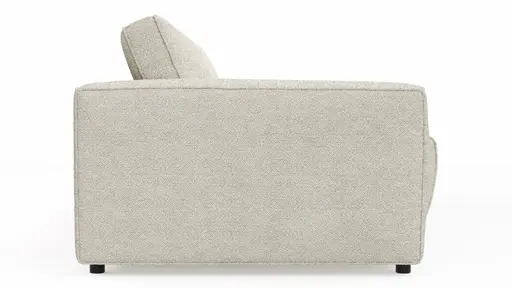 Sofa Lilaia - 1,5-Sitzer XL mit 1,5-Sitzer XL Tief, Stoff, Creme