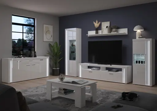 Wandboard - B ca. 170 cm, Weiß