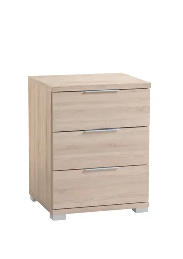 Nachtkommode- Sandeiche Dekor