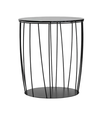 Couchtisch Pavia - Durchmesser ca. 45 cm, Parsolglas