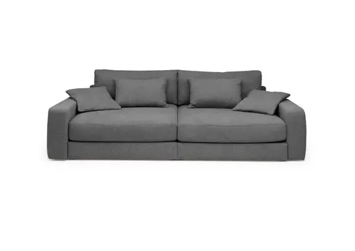 Big Sofa JOVIN - Stoff, Grau