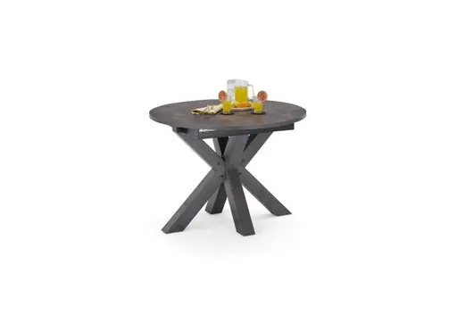 Ausziehtisch- LB ca. 110-150 cm, Keramik, Dunkel, Graphit, Anthrazit