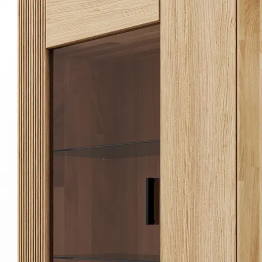 Vitrine Estana - Eiche massiv, legno