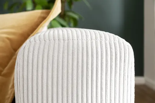 Sofa Laja - 3-Sitzer, Cord, Graubeige