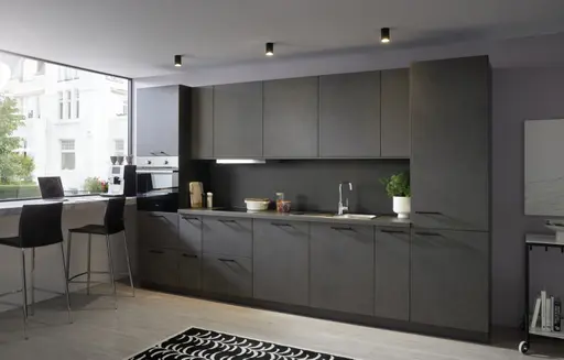 Küchenzeile 52.210 CO 3 523, Beton Schiefergrau Nachbildung