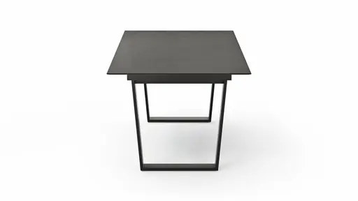 Esstisch Dinner - LB ca. 180x95 cm, Kunststoff, Dunkelgrau