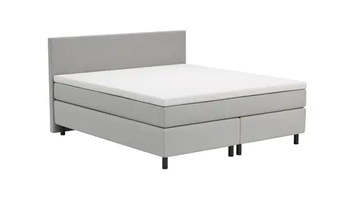 Boxspringbett Rima - Liegefläche ca. 180 x 200 cm, Stoff, Zink