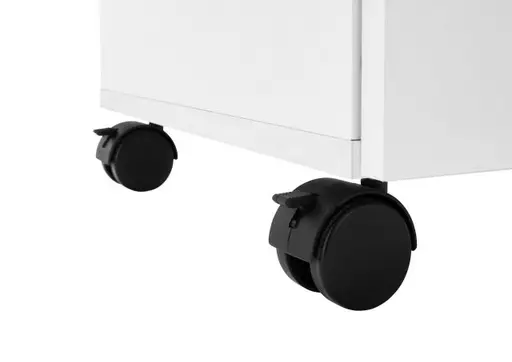 Rollcontainer - B ca. 40 cm, Weiß