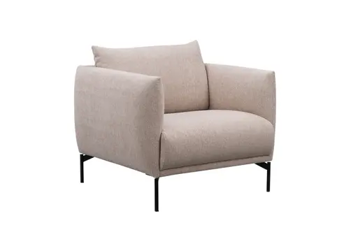 Sessel Joana - Stoff, Beige