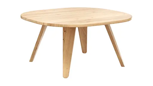 Couchtisch Signe - BHL ca. 80x38x80 cm, Asteiche massiv, Geölt