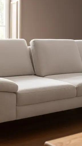 Ecksofa Houston - 2,5-Sitzer, Eckelement und 1-Sitzer mit Abschlussteil rechts,  inkl. Sitztiefenverstellung und Armlehne klappbar, Stoff, Natur