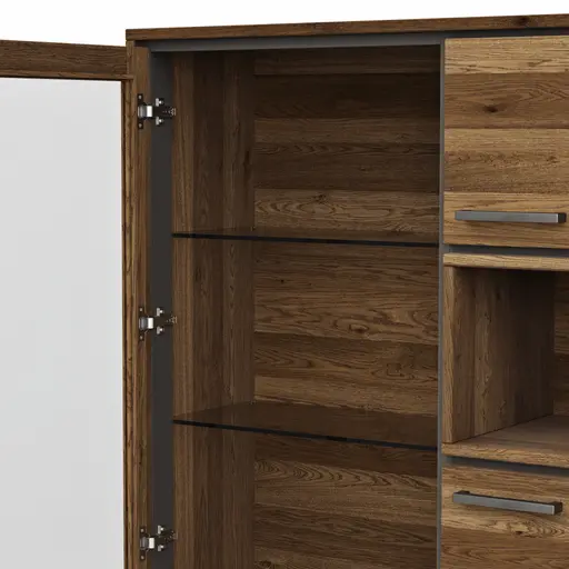 Wandboard Farmingdale - Eiche massiv, legno