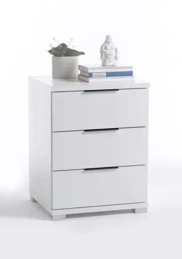 Nachtkommode- Weiß