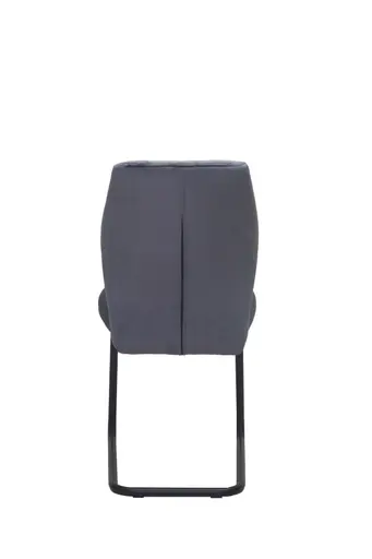 Freischwinger - Microfaser, Dunkelgrau