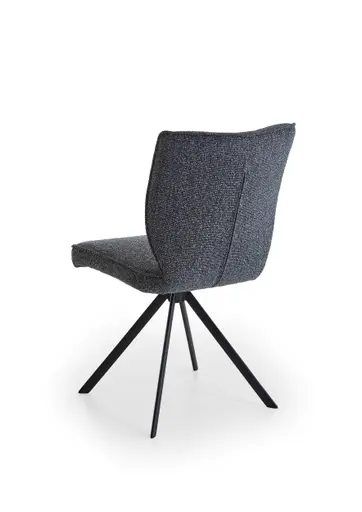 Stuhl - Stoff, dunkelgrau