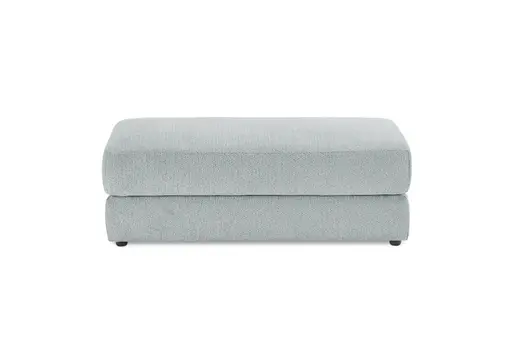 Hocker JOVIN - Stoff, Aqua