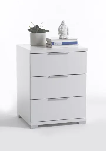 Nachtkommode- Weiß