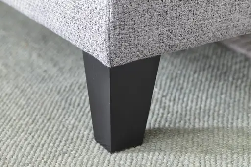 Ecksofa Oviedo - Ecke links mit 2,5-Sitzer, Stoff, Grau