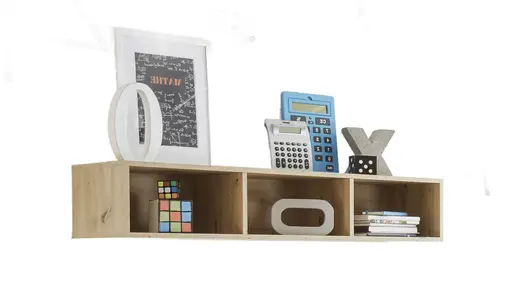 Hängeregal - Eiche Nachbildung