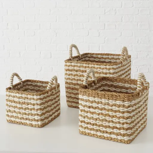 Korb - BHT ca. 35,1x37,9x34,2 cm, Natur