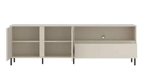 TV-Lowboard - B ca. 208 cm, Kaschmir