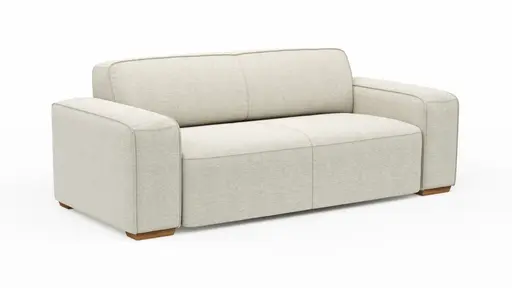 Sofa Denver - 2,5-Sitzer, Stoff, Natur