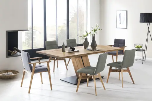 Esstisch - LB ca. 200x100 cm, Eiche massiv