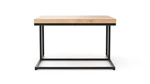 Couchtisch Farmingdale - LBH ca. 75x75x47 cm, Eiche massiv, legno