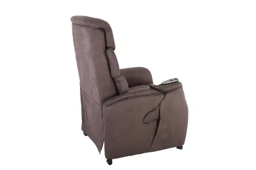 TV-Sessel MARLO - Relaxfunktion, Stoff, Braun