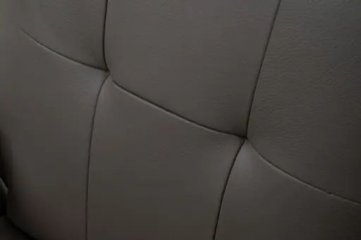 Armlehnstuhl MARCELLA - drehbar, Leder, Dunkelbraun