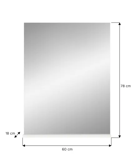 Badblock - 5-teilig, Weiß, Weiß Hochglanz