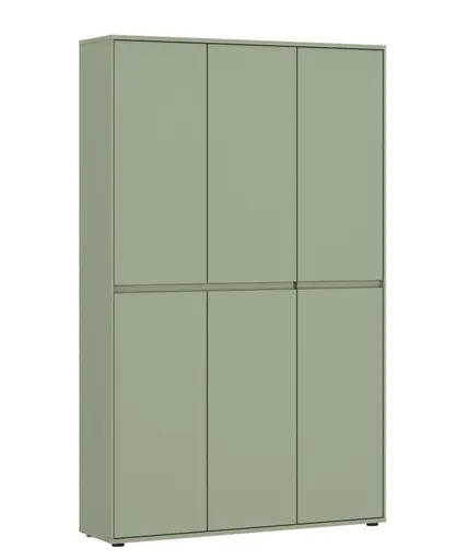 Schuhschrank - B ca. 111,5 cm, Salbei