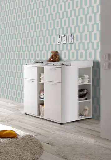 Unterstellregal- Weiß