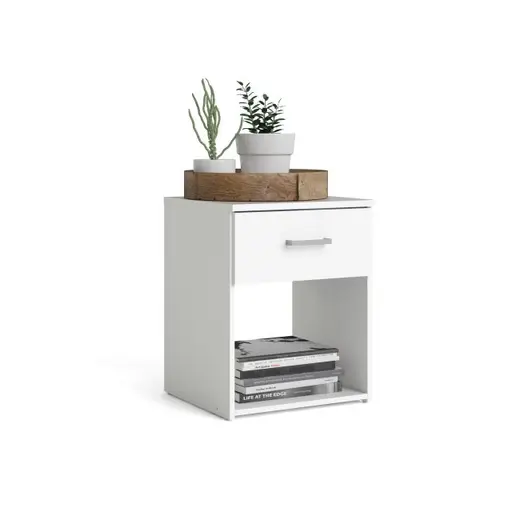 Nachtkonsole- Weiß